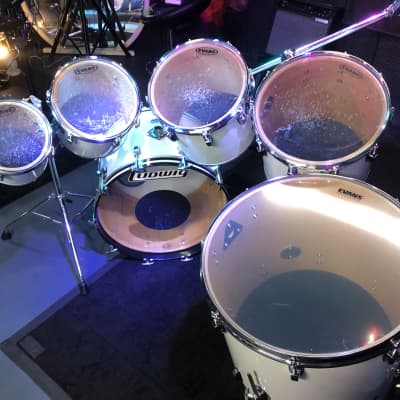 Ludwig Concert Toms 70’s White Cortex image 3