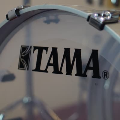 Tama Silverstar Mirage "Limit Edition"  2009 Crystal Ice (Clear) 5 piece Shell Pack image 3