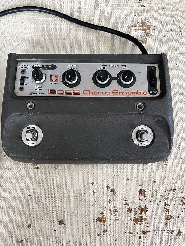 Boss CE1 Chorus Ensemble 1976 1977 Grey Reverb