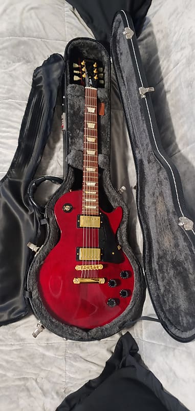 Gibson  Les Paul Studio Deluxe  Wine Red image 1