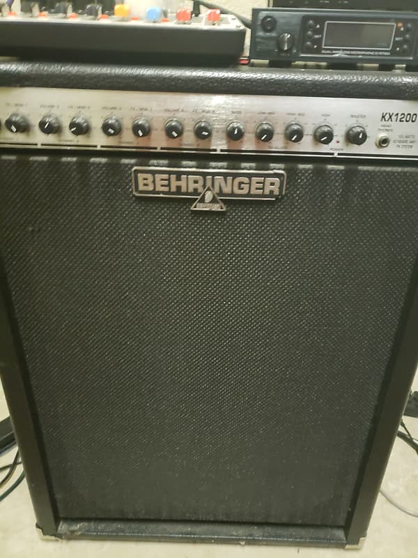 Pair Of Behringer KX1200 AMPS Reverb