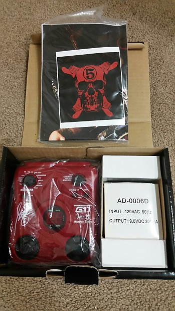 Zoom G1J John-5 Limited Edition Signature Multi-Effect Pedal