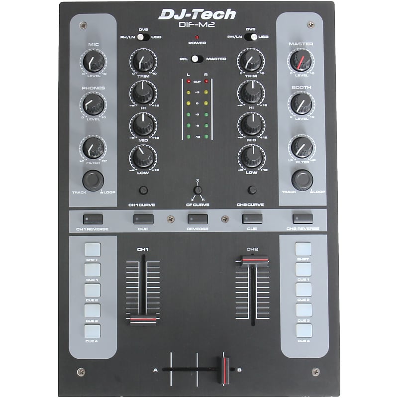 Dj Tech Dif M2 Mixer Scratch Per Dj 2 Canali | Reverb