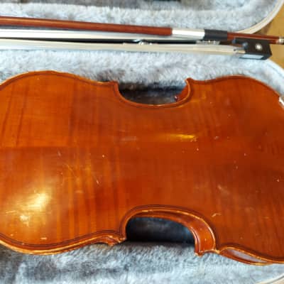 Yamaha J. Yamada V-5 sized 1/2 violin 2008, with case & bow image 15