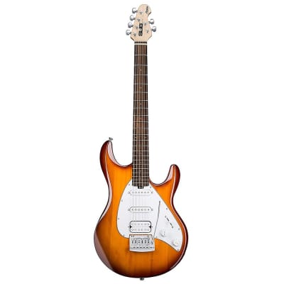 ギター sterling by musicman S.U.B Silo3 Sterling by Music Man SUB Silo3 Electric Guitar Metallic Red