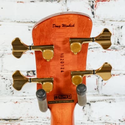 Spector - Euro 4 LX - Doug Wimbish Signature - 4-String Bass Guitar - Amber Stain Gloss - w/ Gig Bag - x0124 image 6