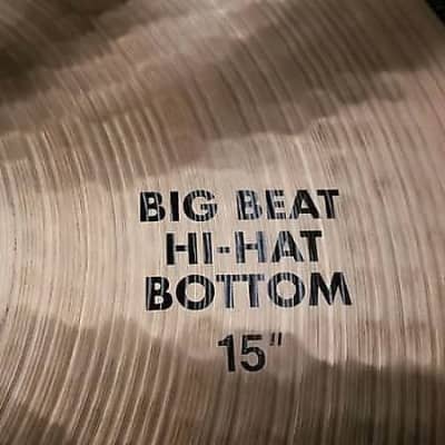 Paiste 15" 2002 Big Beat Hi-Hat Pair Cymbals *IN STOCK* image 3