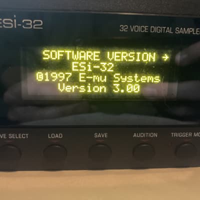 E-MU ESi-32 Sampler (TURBO)