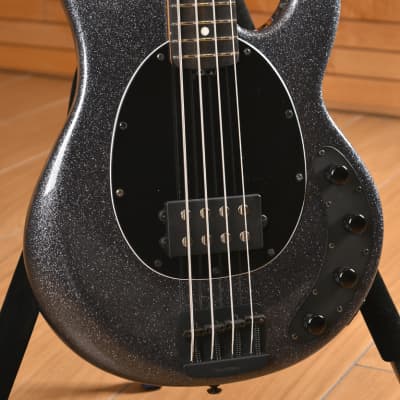 Music Man StingRay Special H Ebony Fingerboard Roasted Maple Neck Charcoal Sparkle image 13