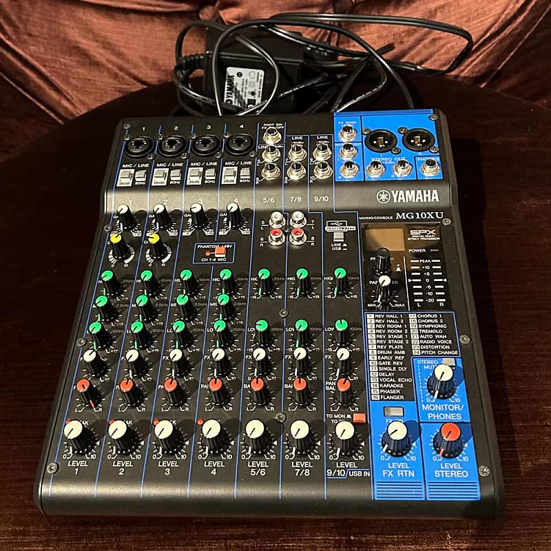 Yamaha MG10XU 10-Channel Mixer with USB and Effects | Reverb