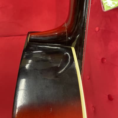 Framus 5/53-59 Archtop Guitar with Pickup Sunburst with Case image 9