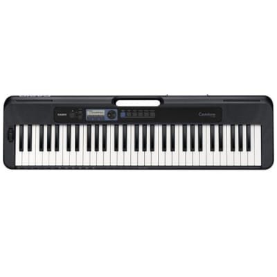 Casio CT-S300 61-Key Digital Piano Style Portable Keyboard with Touch Response and 400 Tones, Black image 1