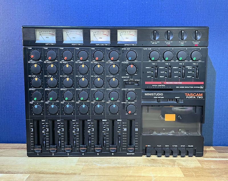 TASCAM Porta Two Ministudio 4-Track Cassette Recorder | Reverb Brazil