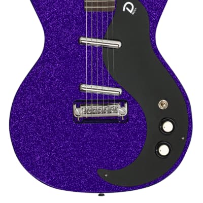 Danelectro Blackout '59 NOS+ Electric Guitar Purple Metalflake image 3