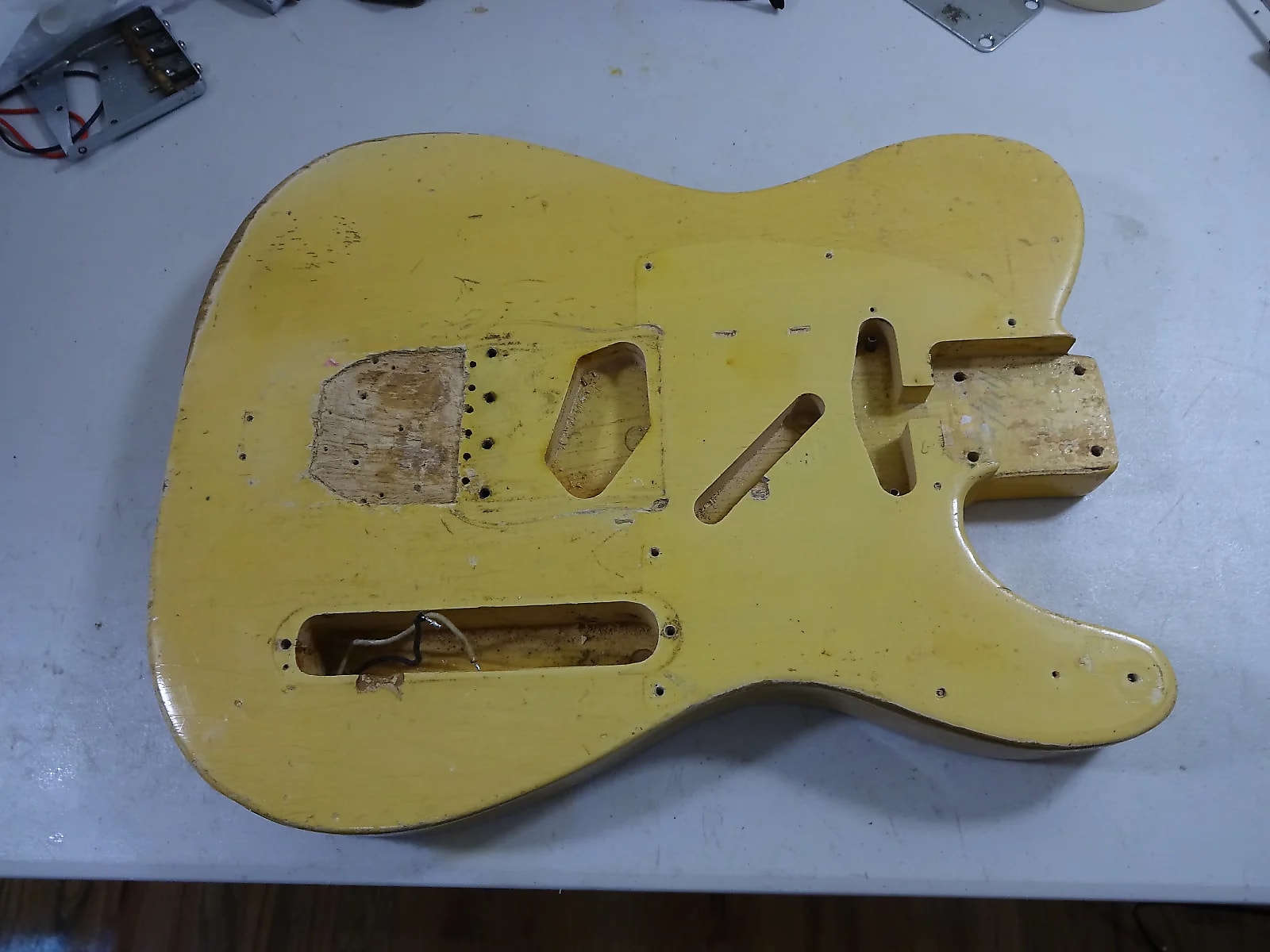 Fender Telecaster Body 1951 1964 Reverb