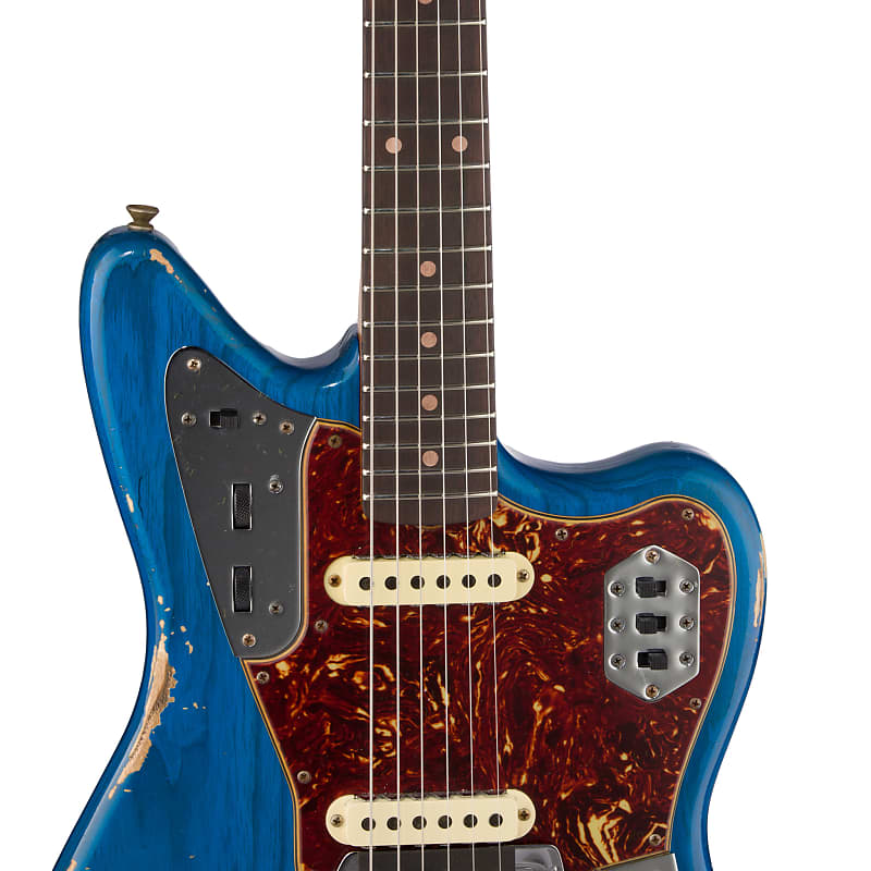Fender Custom Shop 1962 Heavy Relic Jaguar - Sapphire Blue