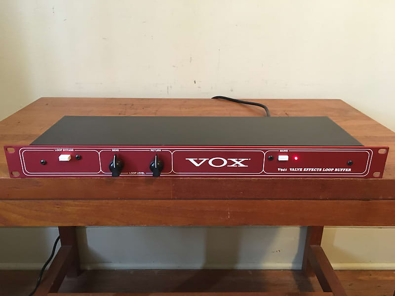 Vox V941 Valve Effects Loop Buffer. Vacuum Tube 12ax7 Guitar Send Return  Mixer.