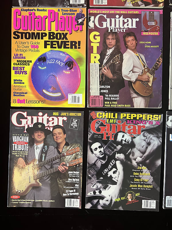 Guitar Player Magazine lot of 16 issues 1978-2006 | Reverb