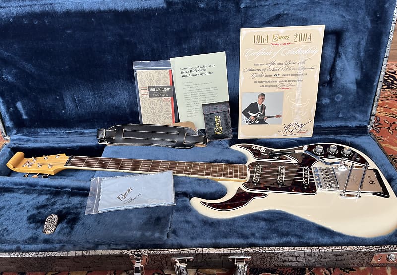 2004 Burns 40th Anniversary Hank Marvin Signature Marvin Ltd Edition |  Reverb