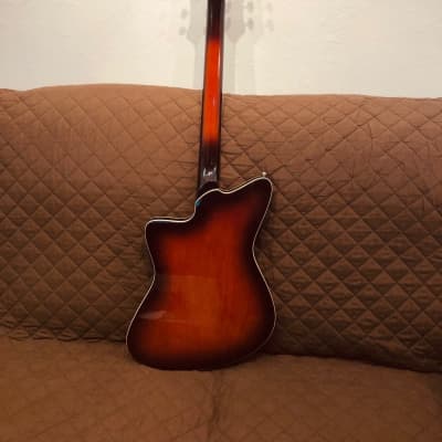 Rivolta MONDATA BARITONE VII Chambered Mahogany Body Maple Neck 6-String Electric Guitar w/Soft Case image 5