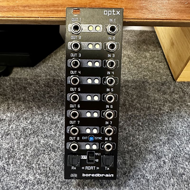 Boredbrain Optx Eurorack ADAT Audio & CV Interface Module Reverb