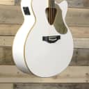Gretsch Rancher Falcon Jumbo Acoustic Electric Guitar - White