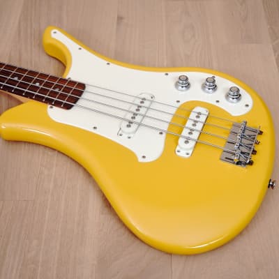 2012 Yamaha SBV-500 Flying Samurai Bass Guitar Vintage Yellow Near Mint w/ Hangtags image 9