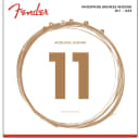 FENDER Phosphor Bronze Acoustic Guitar Strings Ball End 60CL .011-.052