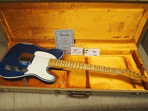 Fender Esquire Relic Custom Shop 2008 Lake Placid Blue | Reverb Fender Esquire Relic Custom Shop 2008 Lake Placid Blue | Reverb