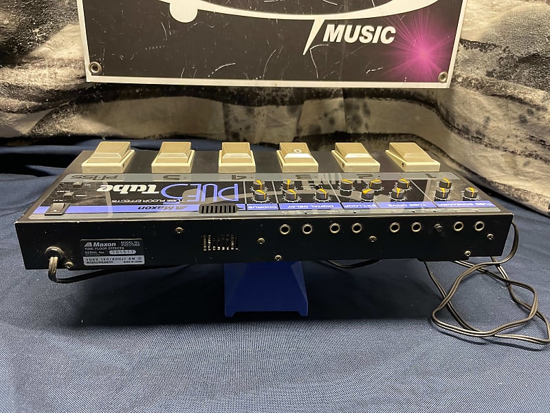 ギター Maxon /PUE5 Maxon PUE5 Tube Multi Effects Operation Confirmed From Japan