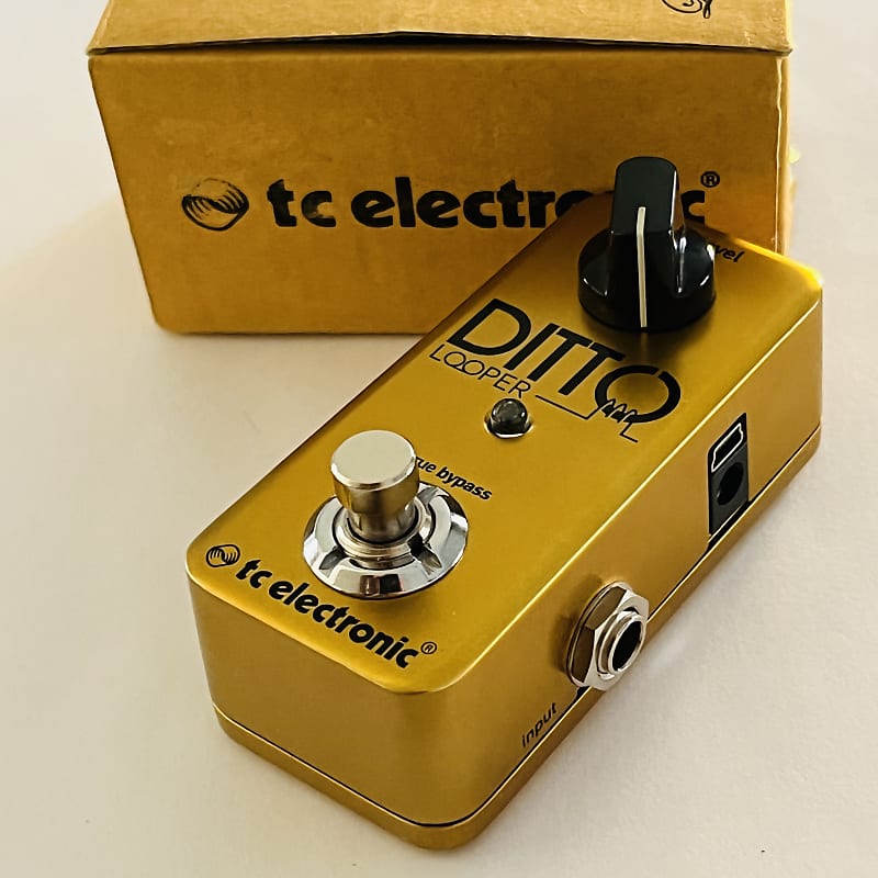 TC Electronic Ditto Looper Pedal - Limited Gold Edition - In Box