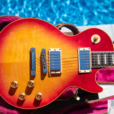 2000 Gibson Les Paul Standard - Heritage Cherry Sunburst - Yamano - w Original Hard Case image 2