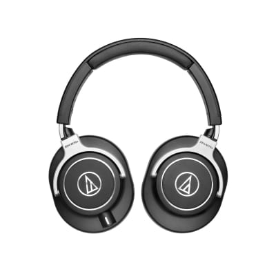 Audio-Technica ATH-M70X Closed-Back Dynamic Professional Studio Monitor Headphones, Black image 3