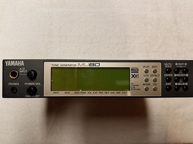 Yamaha MU80 Tone Generator | Reverb