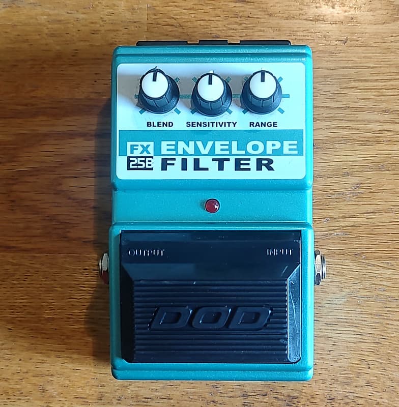ベース DOD FX25B Envelope Filter DOD Envelope Filter FX25B - Pedal on ModularGrid