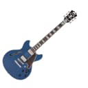 D'Angelico Deluxe Mini DC Limited Edition Sapphire - B-Stock