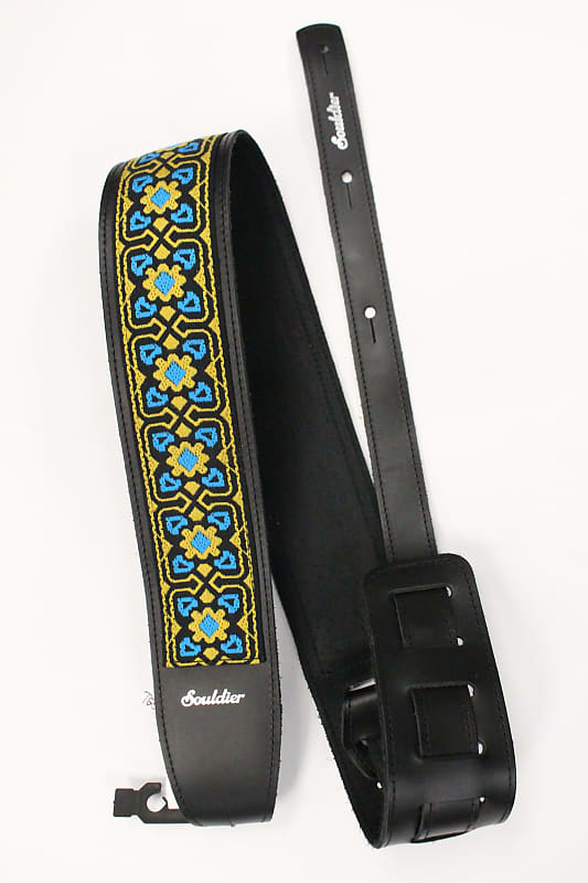 Souldier Torpedo FillmoreTurqoise Guitar Strap *Free Shipping in the US* image 1