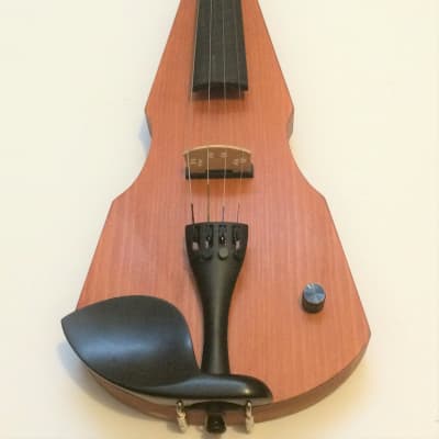 Violin.  Hand made electric with frets. image 1