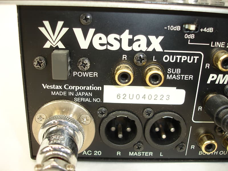 Vestax PMC-08 Pro 美品 ベスタクス　DJミキサー　希少　レア 中古品】Vestax/DJミキサー/PMC-08Pro WH -DJ機材アナログ