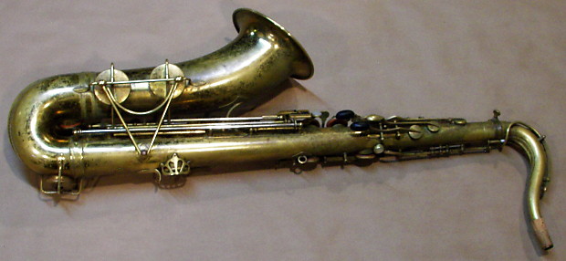 Selmer Radio Improved Tenor Sax 1935 Rare Original Lacquer Exc