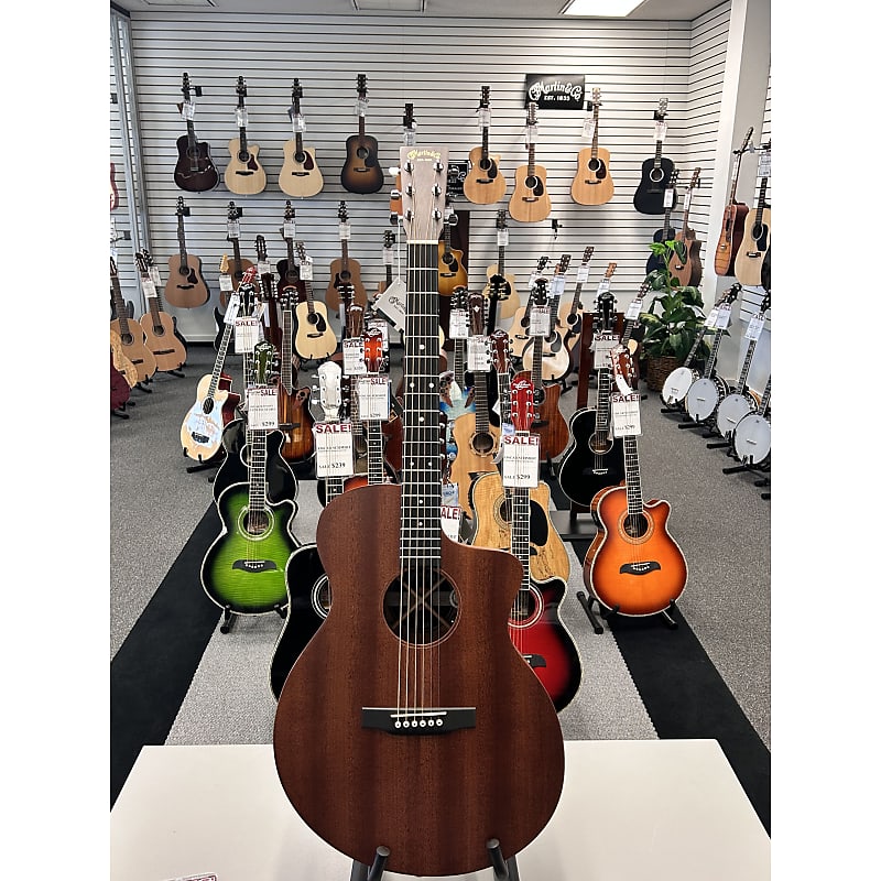 Martin SC-10E Sapele Acoustic-Electric Guitar | Reverb