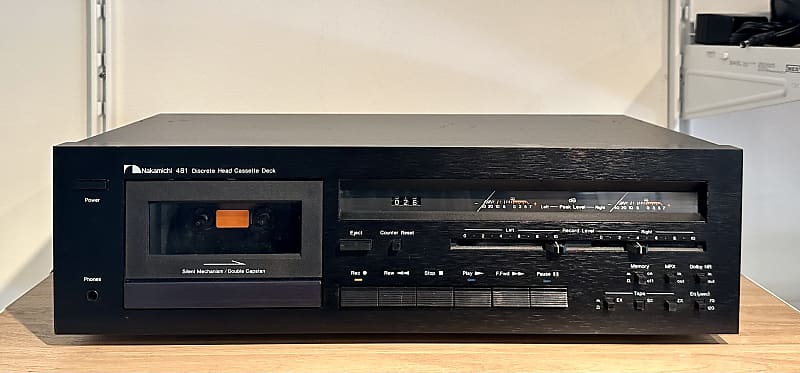 ラジオ・コンポ Nakamichi 481 Discrete Head Cassette ラジオ・コンポ Nakamichi 481 Discrete Head Cassette ラジオ