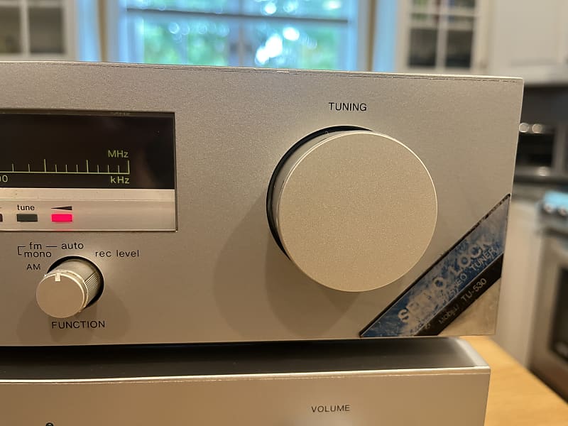 Denon PMA 530 / TU 530 1980s - Silver | Reverb