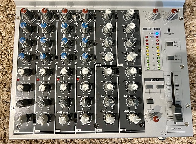PHONIC MM 1202 アナログミキサー (ジャンク) Phonic MM1202 Mixer | Reverb