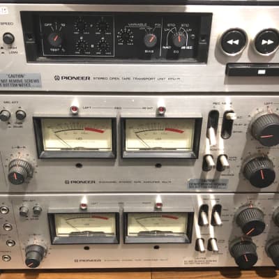 Pioneer RT-2022 Reel to Reel with RTU-11 and TAU-11 (X2 Pioneer RT-2022 Reel to Reel with RTU-11 and TAU-11 (X2