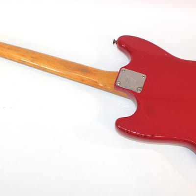 Fender Musicmaster Bass • 1973 • Dakota Red • Very Good Cond image 2