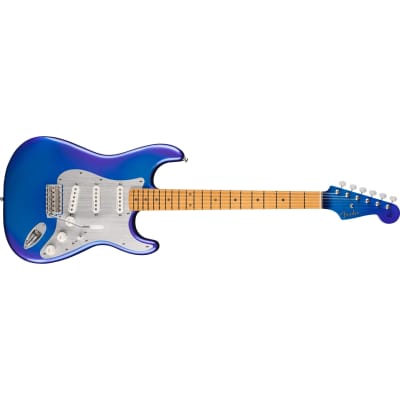 Fender Limited Edition H.E.R. Stratocaster Guitar, Blue Marlin, Maple Fretboard image 2