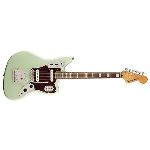 Squier Classic Vibe '70s Jaguar Electric Guitar, Indian Laurel Fingerboard, Surf Green image 1