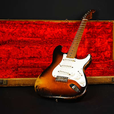 1954 Fender Stratocaster Hardtail Lester Williams - Sunburst image 7