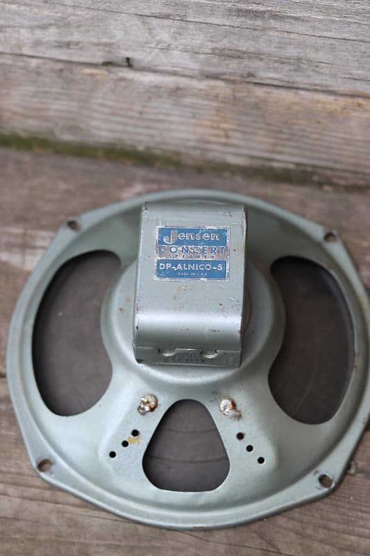 Jensen alnico 5 8" speaker 1957 | Reverb
